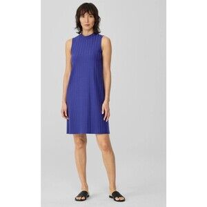 eileen fisher fit and flare dress Washable Wool Crepe Dress – Eileen Fisher Renew